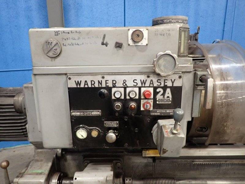 WARNER &amp; SWASEY TURRET LATHE: STOCK #75971