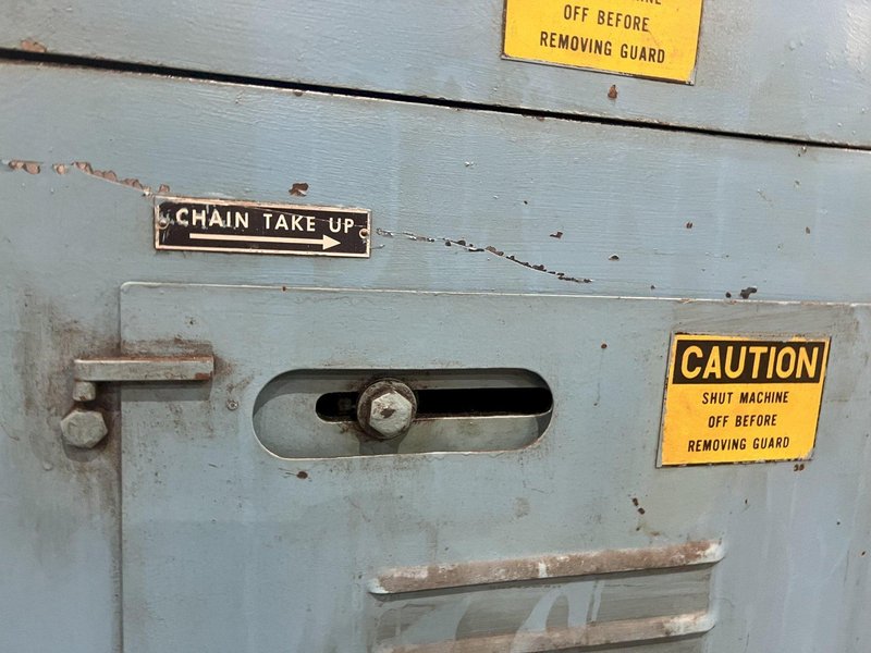 18&quot;  X .187&quot; CWP MODEL #18C POWERED COIL STRIP STRAIGHTENER: STOCK #19807