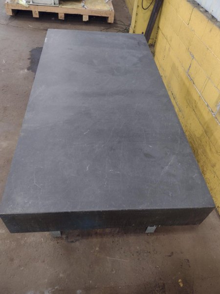 8&#039; X 4&#039; X 10&quot; CHALLENGE PRECISION LAYOUT INSPECTION GRANITE TABLE: STOCK #23809