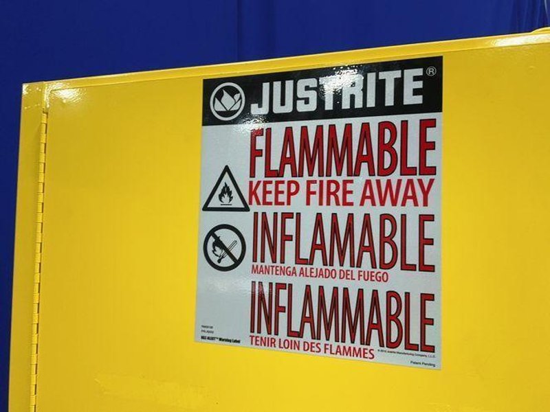 JUSTRITE 110 GAL FLAMMABLE STORAGE CABINET
