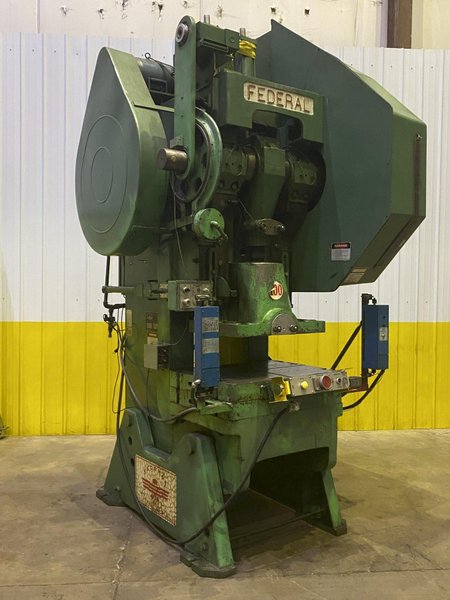 STOCK #16745: 100 TON FEDERAL MODEL #100-28-36 OBI STAMPING PRESS: STOCK 16745
