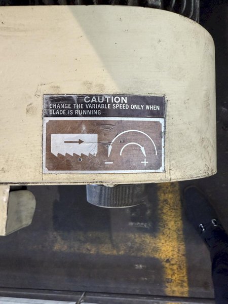 10" X 12" MARVEL SPARTAN PA10 AUTOMATIC HORIZONTAL BANDSAW. STOCK # 0891824.