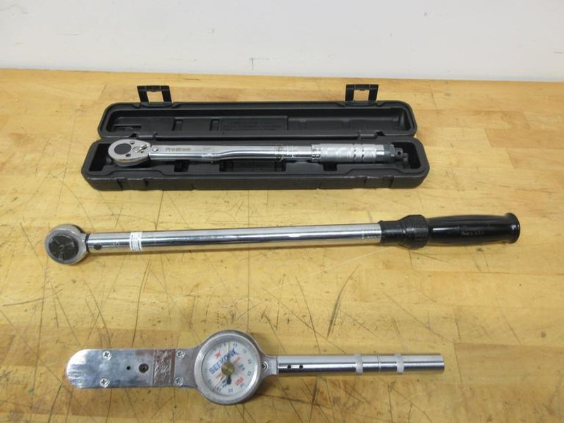 Torque Ratchets (3), Craftsman 1/2" Drive, ProGrade 3/8" Drive, Sekonk 1/4" Drive- Auction Item