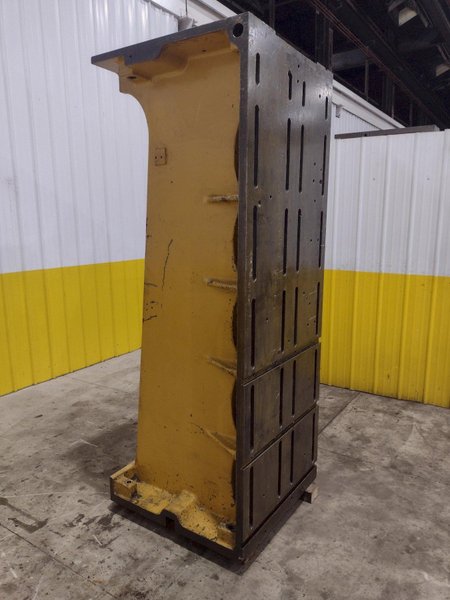 96" H X 36" W X 36" D PRECISION HIGH HEAVY DUTY SLOTTED ANGLE PLATE: STOCK #23016