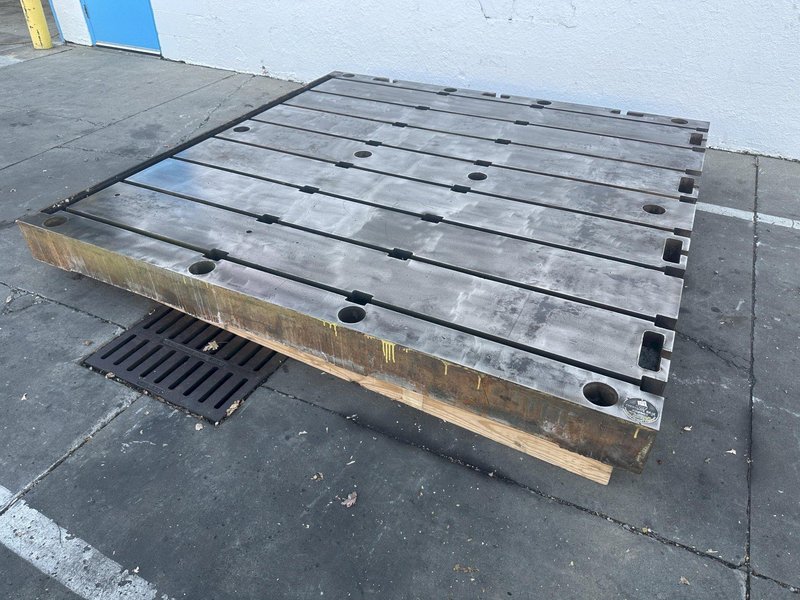 8&#039; X 20&#039; X 7&quot; BAY CITY T SLOTTED FLOOR PLATES: STOCK #75017