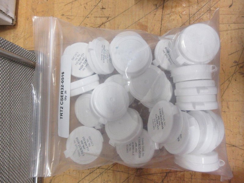 Mill Tool Holders Assorted CAT50, BT40, NMTB40, ER40 Collets, TG100 Collets, and 18x13x6" SST Wire Parts Basket- Auction Item