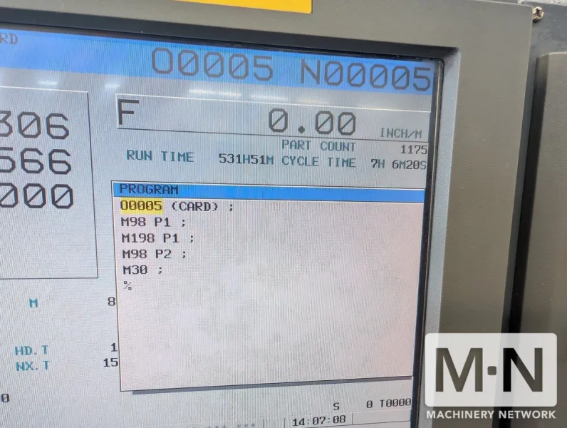 Litz Hi-Tech CV-1000 CNC Vertical Machining Center, 2007