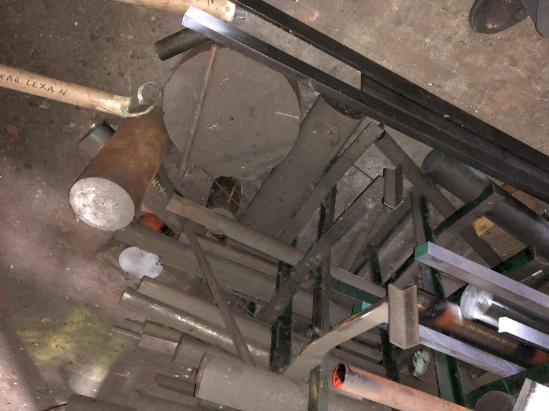 METAL STEEL: STOCK #18240