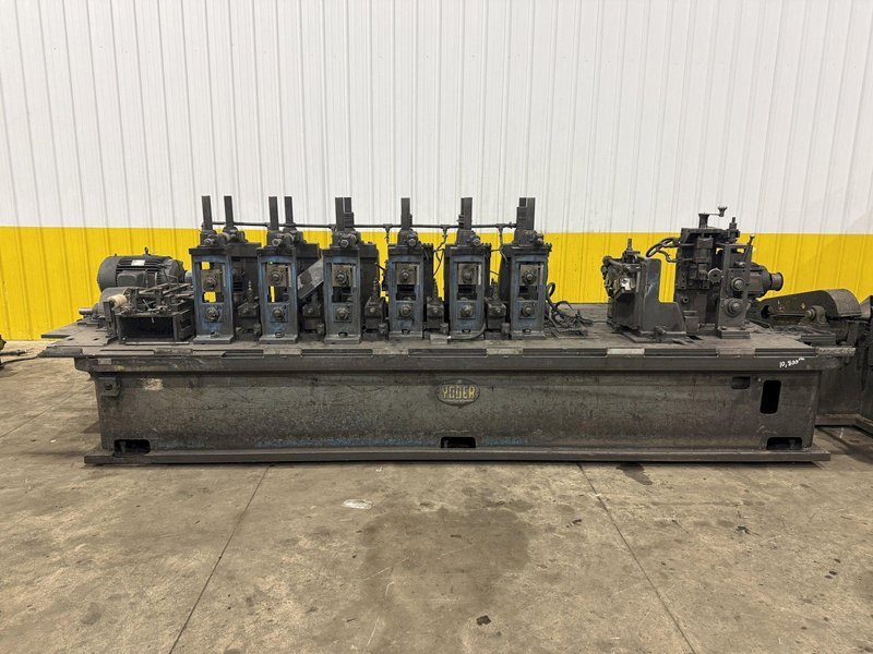 9 STAND x 2" YODER M2 ROLLFORMER, 6 STAND &amp; 3 STAND BASE: YOBRO #24311