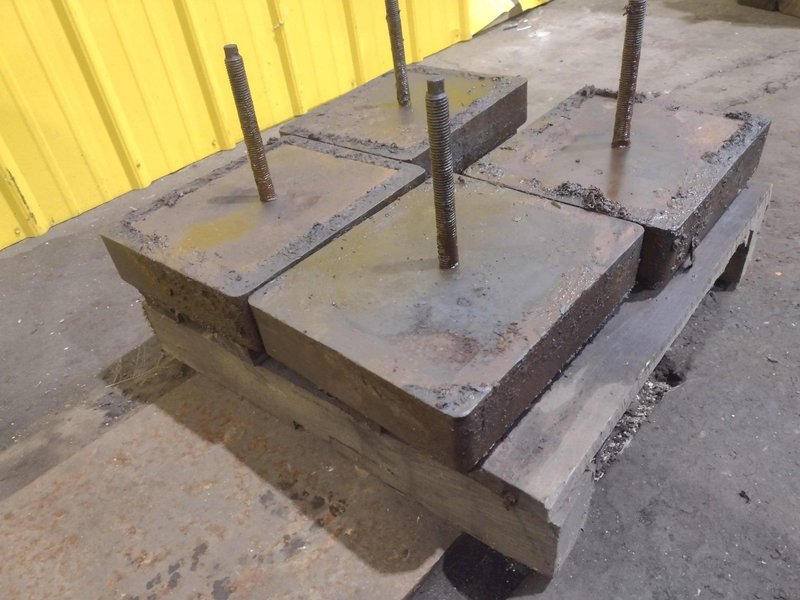 (4) VIBRA DYNAMICS PRESS VIBRATION ISOLATION FEET PADS: YOBRO #25161