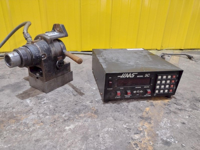 HAAS 5C COLLET INDEXER 4TH AXIS: STOCK #20611