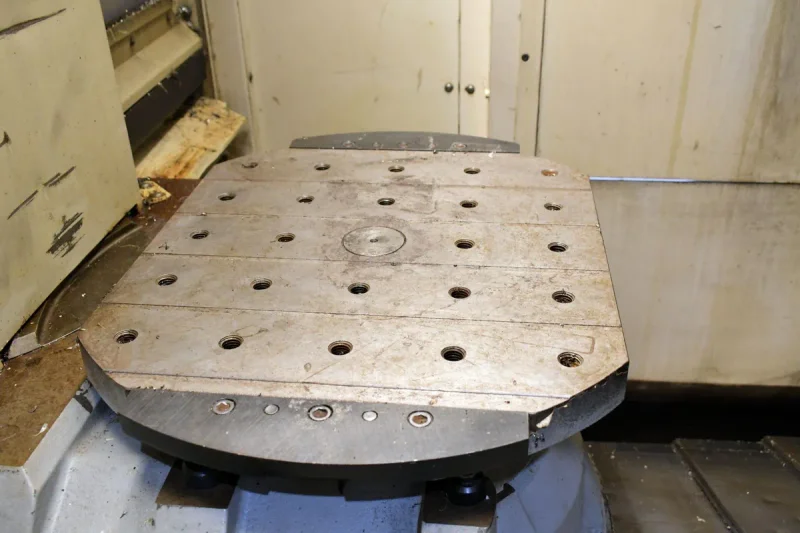 USED HAAS 20" X 20" HORIZONTAL CNC MACHINING CENTER WITH PALLET POOL MODEL EC-400PP