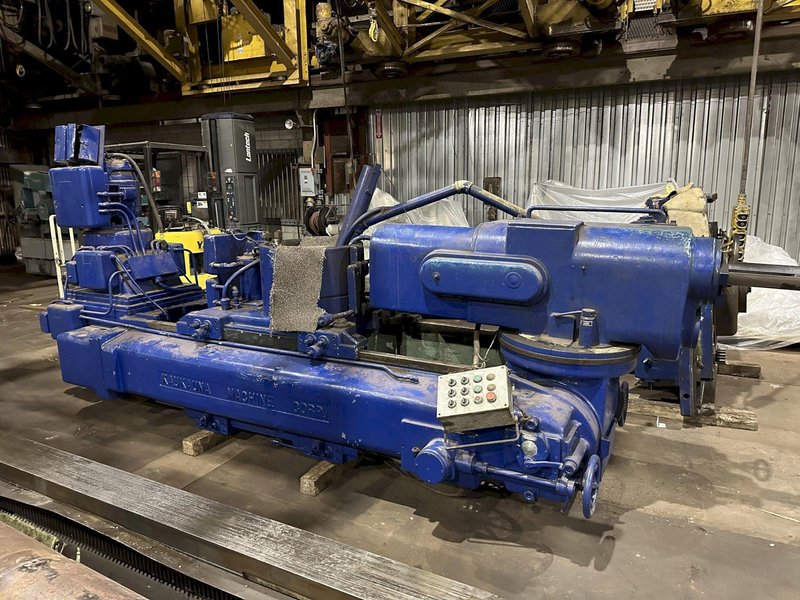 8&#039; x 22&quot; x 5 MT KAUKAUNA MODEL#140U PORTABLE UNIVERSAL RADIAL DRILL: STOCK #19479