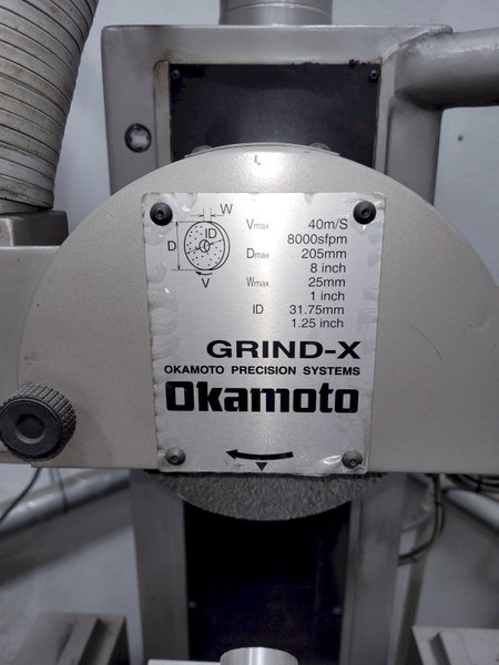 Okamoto 6" X 18" E6-18 Hand Feed Surface Grinder W/D.R.O.