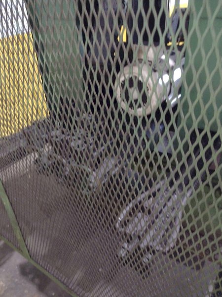 9 SPINDLE PEDDINGHAUS MODEL #BDL-1250/9 I-BEAM DRILL/DRILLING LINE: STOCK #19128