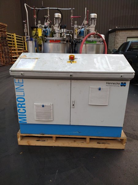 Hennecke MicroLine 45 R/MT Polyurethane Metering Machine – 2019, High-Precision PU Dispensing System(1)