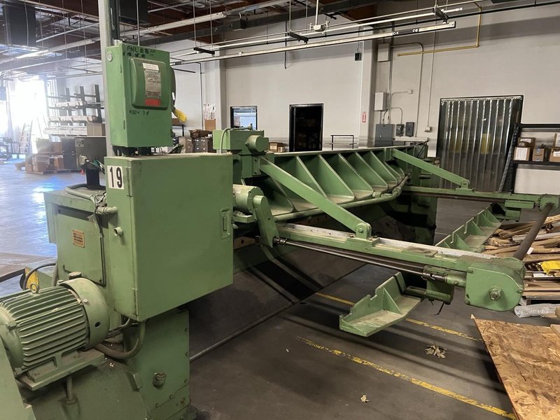 10ga x 12’ Wysong 10-144 Mechanical Shear-  Power Backgauge with DRO, [2] Precision Front Support Arms