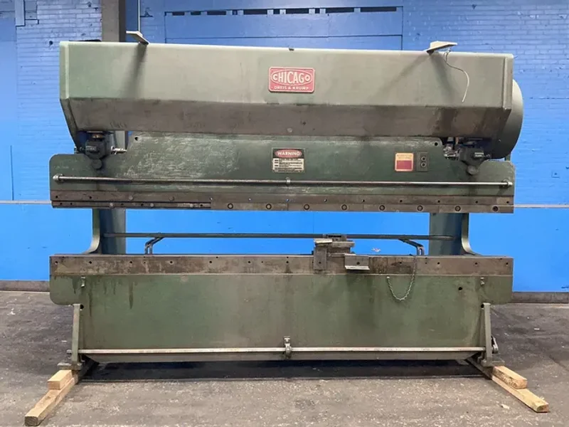 CHICAGO DREIS &amp; KRUMP MFG. CO. 60/90 TONS, 144” BED PRESS BRAKE  -  1012-L