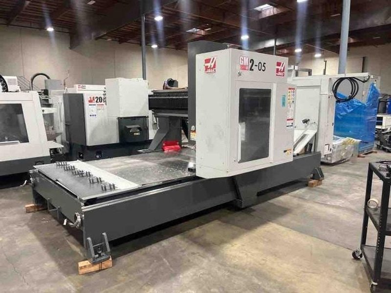 Haas GM‑2 CNC Gantry Mill, 2024 – Probe, TSC, Chip Auger