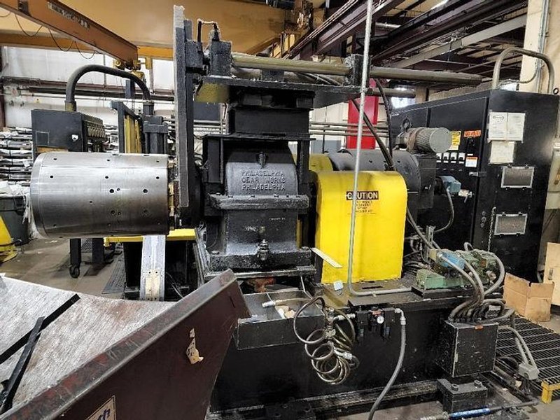 8&quot; x 8&quot; Torrington 2 High Rolling Mill Hydraulic Screw Down with Edging, Stock #14168