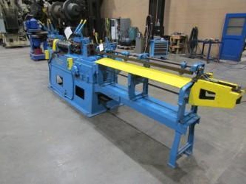 LEWIS # 8-F WIRE STRAIGHTENING &amp; CUTTING MACHINE