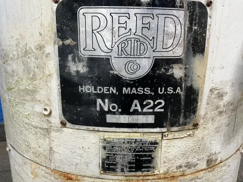 REED RTD CO 3 DIE THREAD ROLLER   -  A22