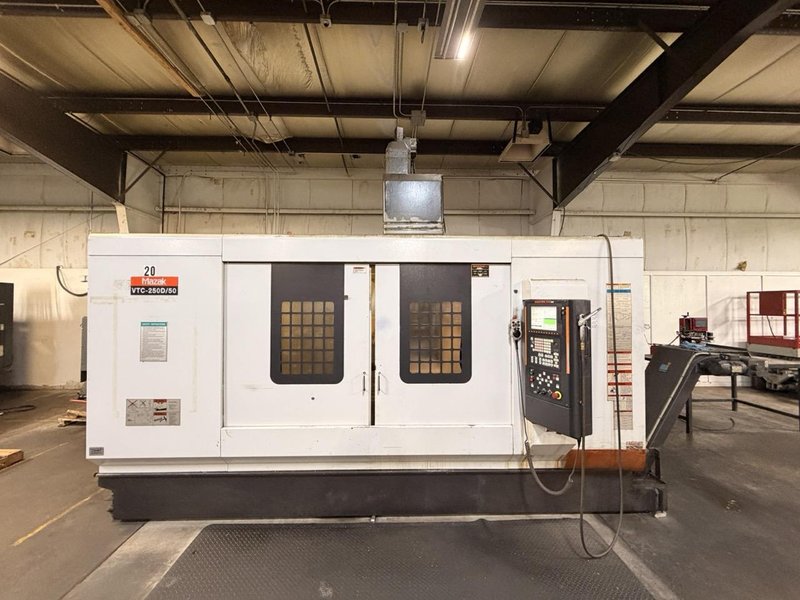 Mazak VTC250D/50 CNC VMC, 2006