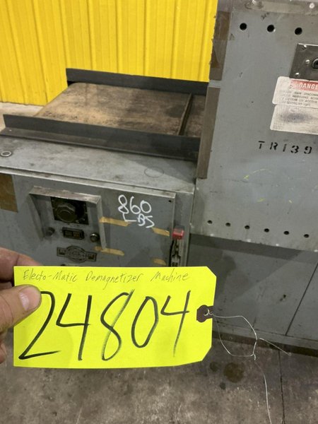 ELECTO-MATIC DEMAGNETIZER MACHINE: YOBRO #24804