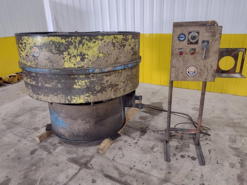 12 FT3 ROTOFINISH MODEL #ST-12MSLT VIBRATORY BOWL FINISHER STOCK: #20855