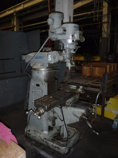1-HP BRIDGEPORT SERIES 1 VERTICAL MILL. STOCK #0310422