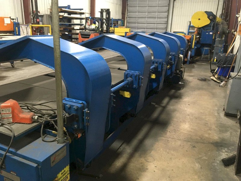 21' x 18 GAUGE ASC MODEL #64L TECHNOFOLD FOLDER MACHINE STOCK #2918