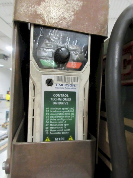 Powermatic Model 1150 15" Drill Press on Portable Rolling Stand, Wired Through Emerson VFD 120V Single Phase- Auction Item