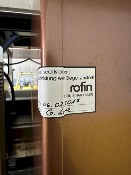 2500 WATT ROFIN LASER (NEW IN 2017) MODEL #DC025 POWER SUPPLY PROCESSING UNIT: STOCK #19760