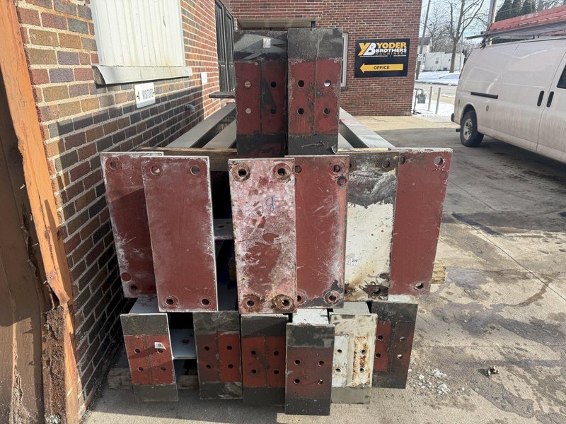 7.5 TON x 48'-9'' x KONE CRANES FREE STANDING CRANE SYSTEM, COMPLETE WITH 140' RUNWAY BEAMS AND UPRIGHTS: YOBRO #24534