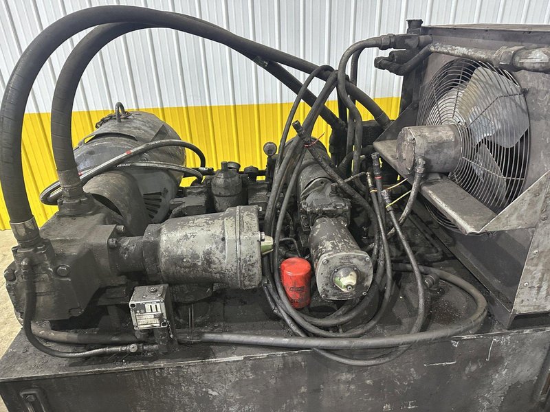 5" (530 TON) AMD MODEL #530-2230 AUTOMATIC HYDRAULIC BAR &amp; BILLET SHEAR OR HYRDRAULIC PRESS: STOCK #22660