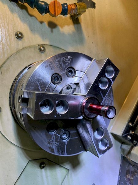 2007 DMC 6TM CNC Lathe C-Axis &amp; Live Milling w/Fanuc, Tailstock