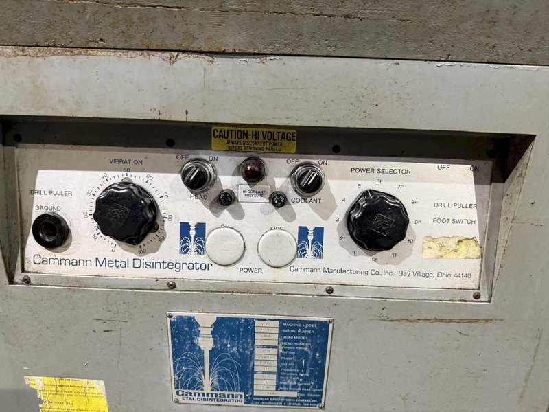 Cammann 15 kva Metal Disintegrator