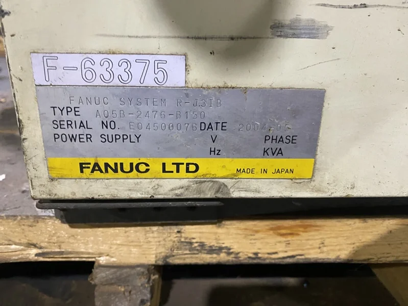 FANUC – S-900iB/400 w/ RJ3iB Controls PARTS ONLY