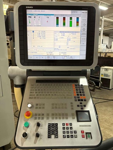 DMG DMU 80P duoBLOCK 5 Axis CNC Universal Machining Center – 18,000 RPM Mill