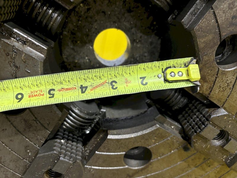 24” 4-JAW SCANDIVISKA  TYPE 1718 LATHE MACHINE CHUCK: STOCK #21774