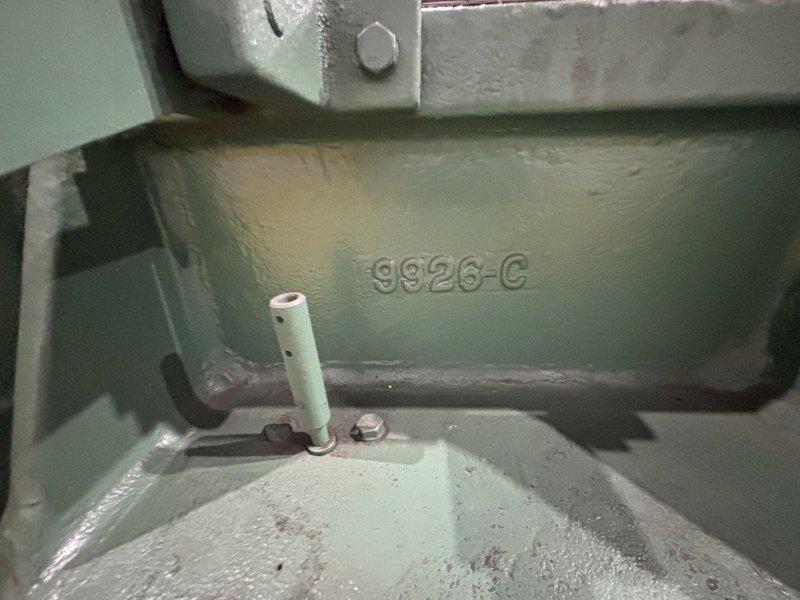 4' X 10 GAUGE PEXTO MODEL #10-U-4B MECHANICAL POWER SHEAR: STOCK #21257