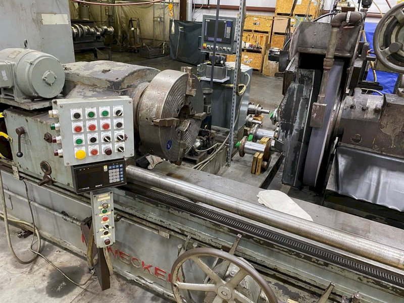 Reinecker 140″ Crankshaft Grinder, 1973 – Updated with CNC Dresser, Wheels, Chucks, and More