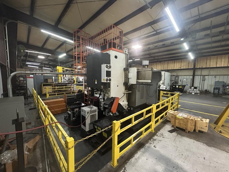 Momentum MVL-16M CNC VTL, 2018 – 78″ Max Turn Dia, Milling Spindle, Right Angle Head