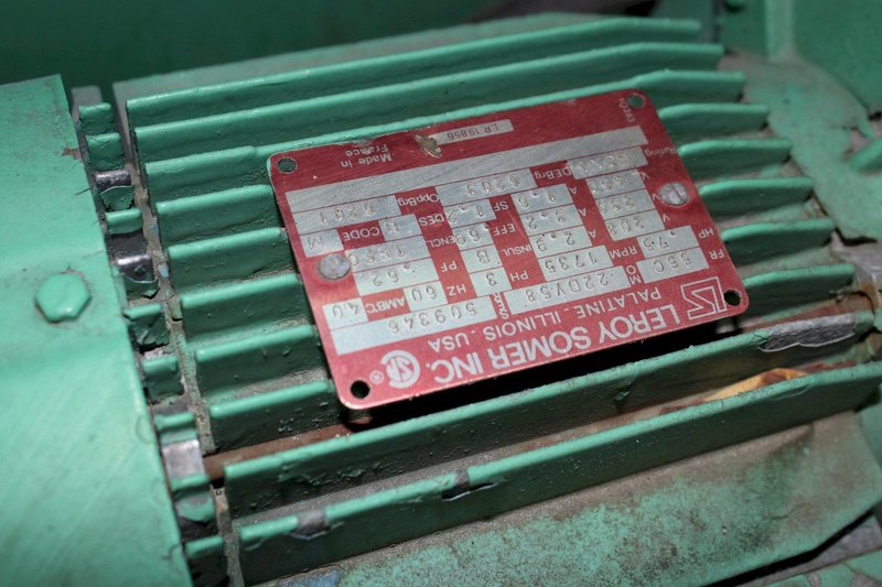 2 CUBIC PATTERSON KELLEY TWIN SHELL DRY BLENDER; STOCK #75400