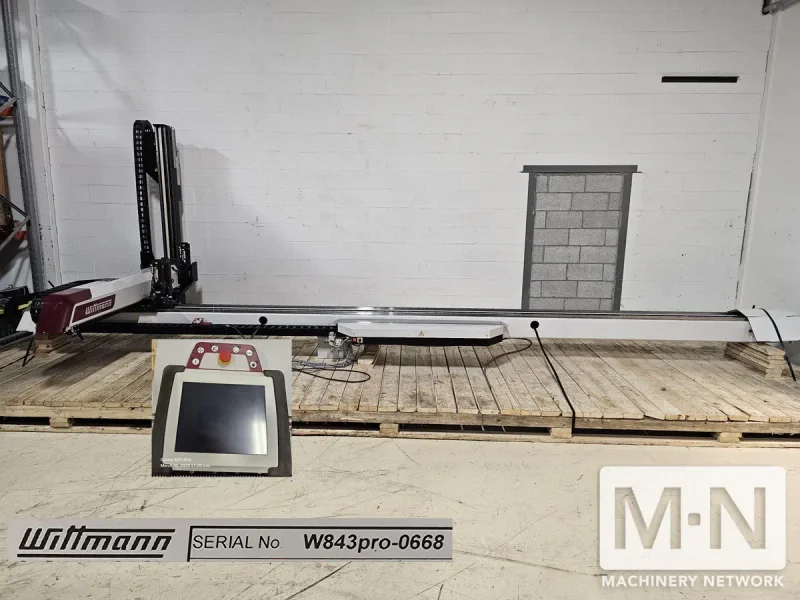 WITTMANN MODEL W843 PRO SERVO ROBOT MFG 2020