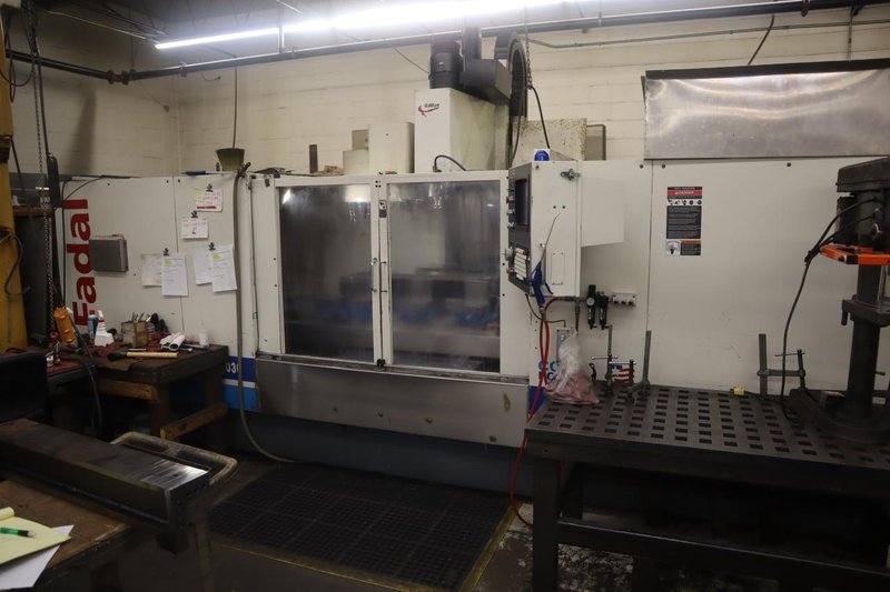 Fadal 8030 HT CNC Vertical Machining Center, High Torgue 10K Spindle, 20 Station Carousel Tool Changer, Rigid Tapping- Auction Item