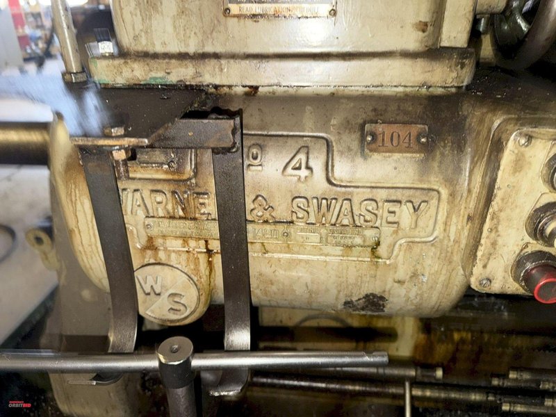 WARNER &amp; SWASEY MODEL #4A TURRET LATHE: YOBRO #25778