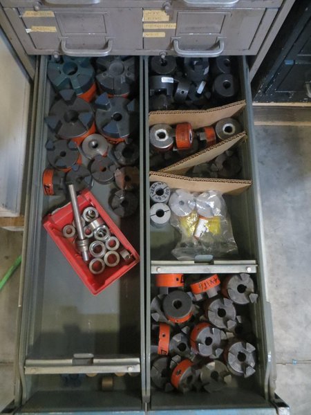 (2) 11 Drawer Cabinets and Contents - Auction Item