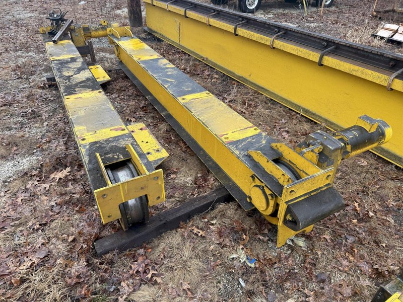 10 TON X 57’ SHAW-BOX DOUBLE GIRDER OVERHEAD BRIDGE CRANE, WITH 12.5 TON SHAW-BOX HOIST: YOBRO #24731