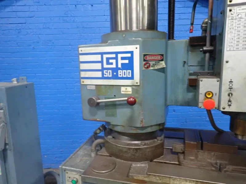 SOUTHBEND RADIAL DRILLS 10" X 3' RADIAL ARM DRILL  -  GF50-800
